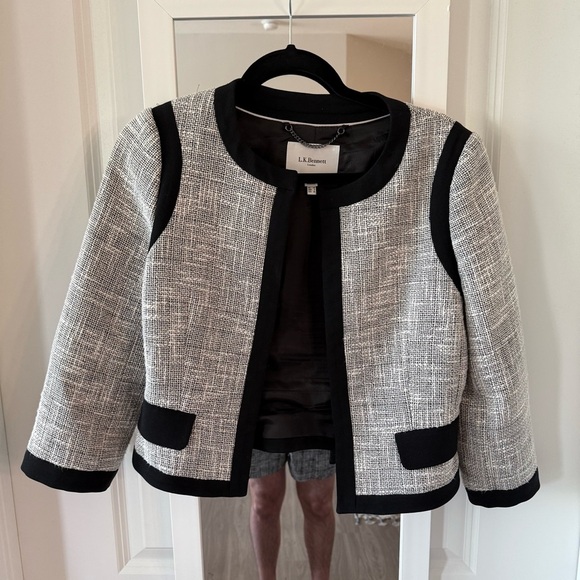L.K. Bennett London Tweed Jacket – Size 6 (US) - Picture 2 of 5